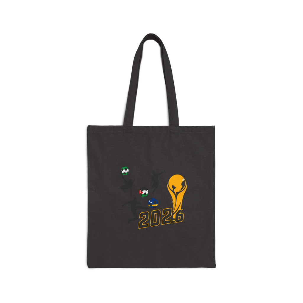 2026 Football Fan Tote Bag — "Carry the Game With You" Cotton Canvas