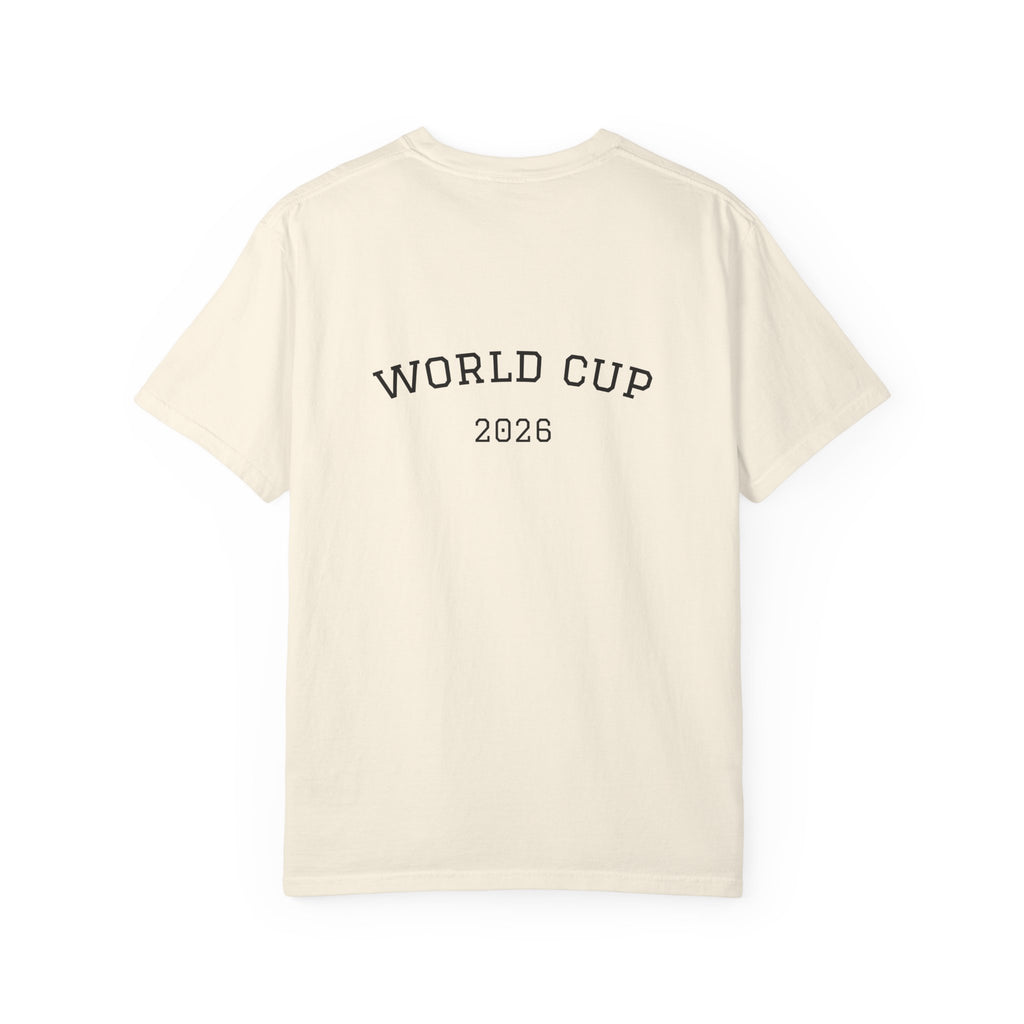 World Cup 2026 Fan T-Shirt — USA, Canada & Mexico Flags Soccer Tee