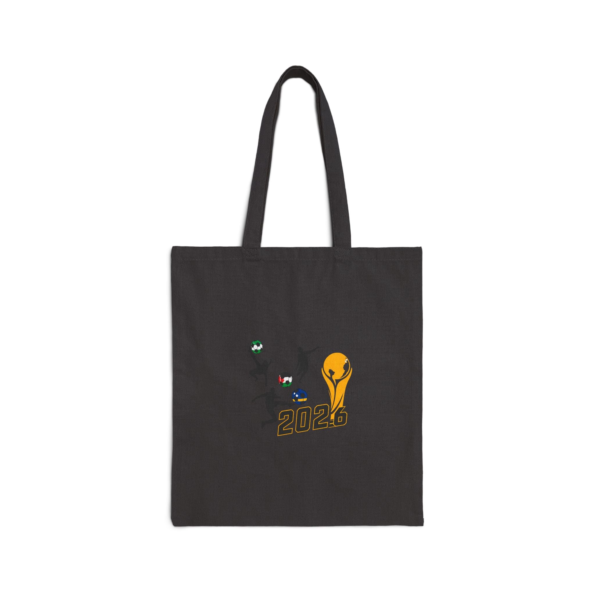 2026 Football Fan Tote Bag — "Carry the Game With You" Cotton Canvas