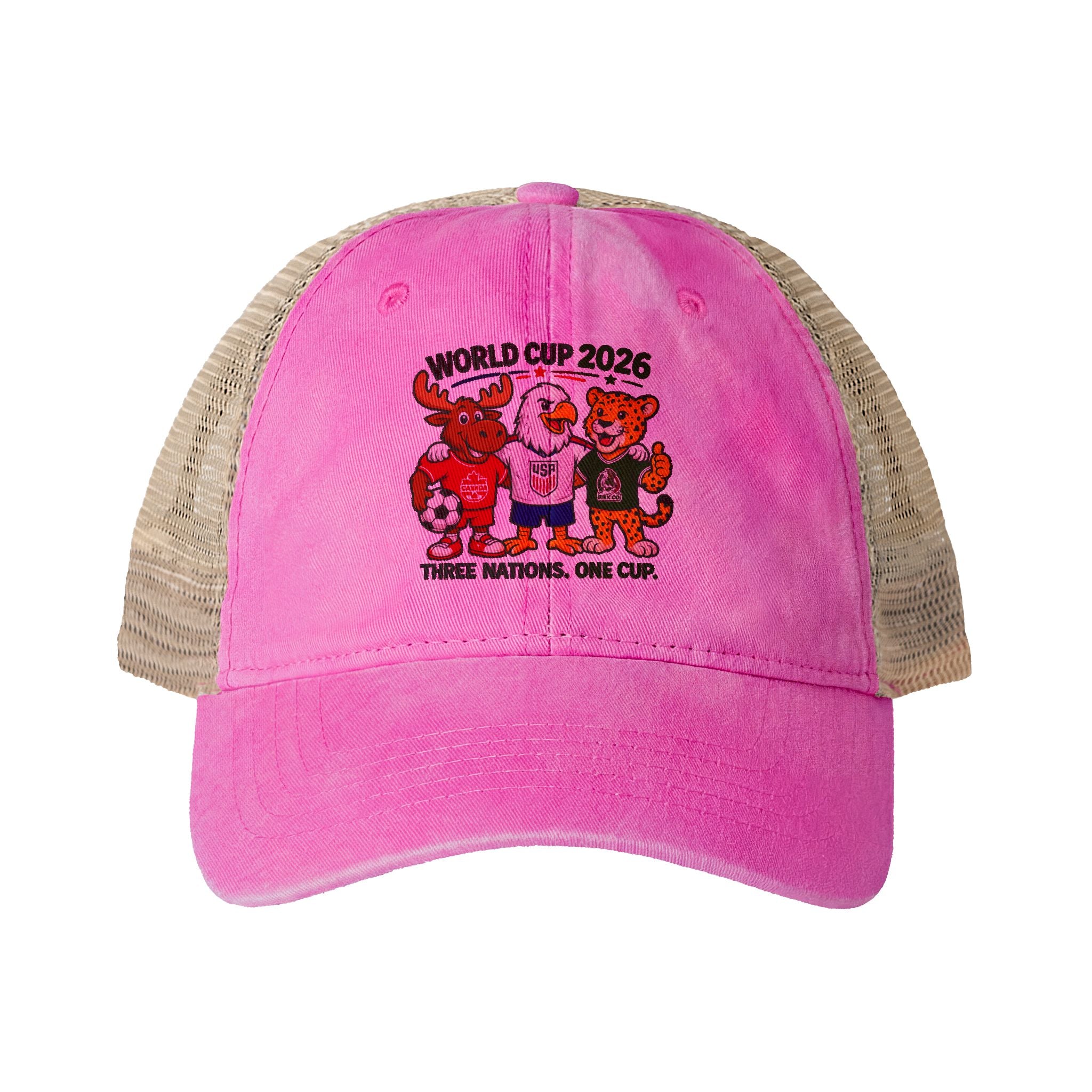 Women's Washed Mesh-Back Cap