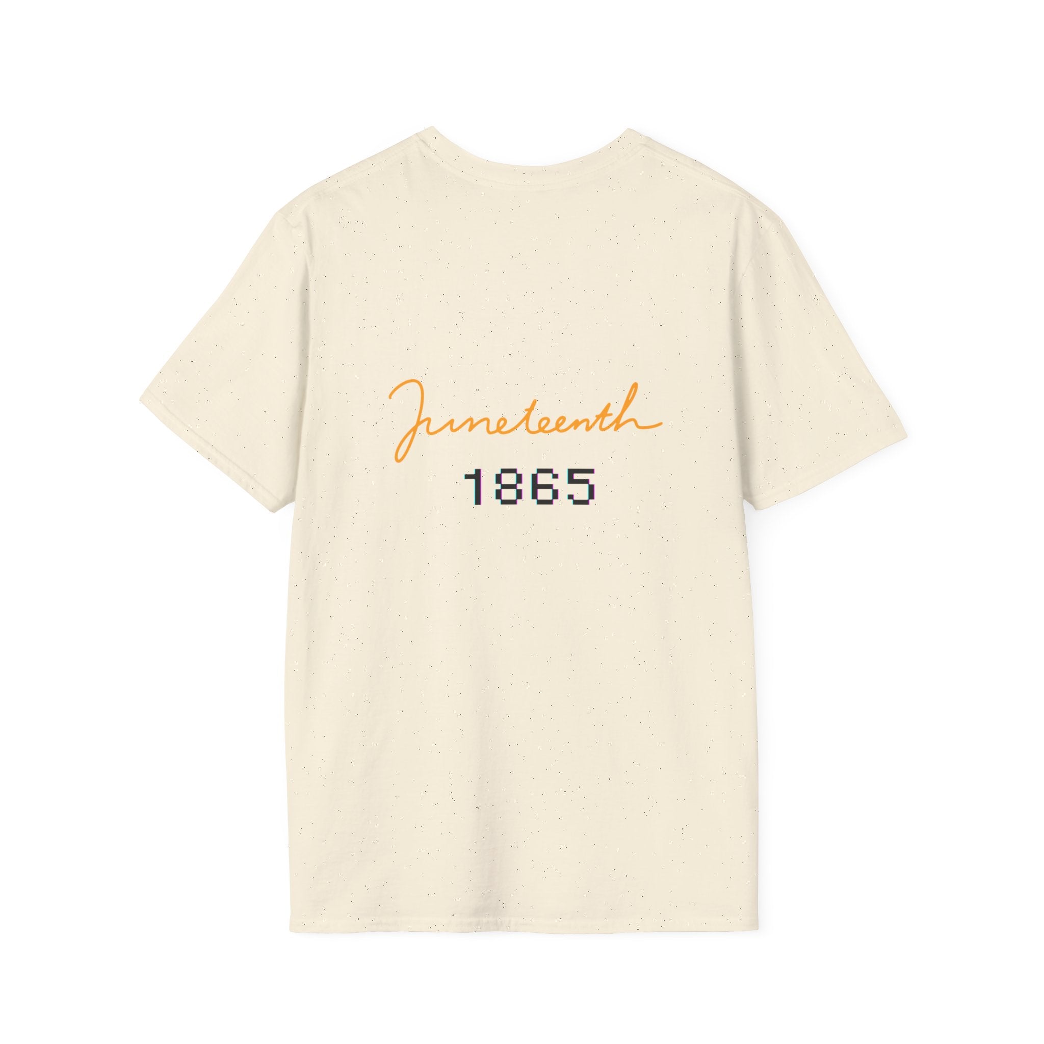 Juneteenth 1865 Heart Tee — Raised Hands Celebration T-Shirt