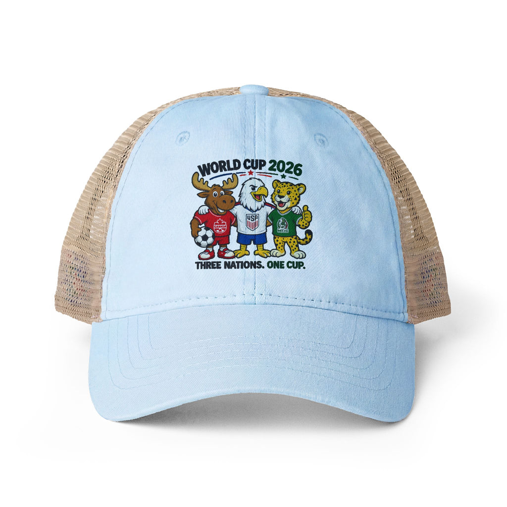Women's Washed Mesh-Back Cap