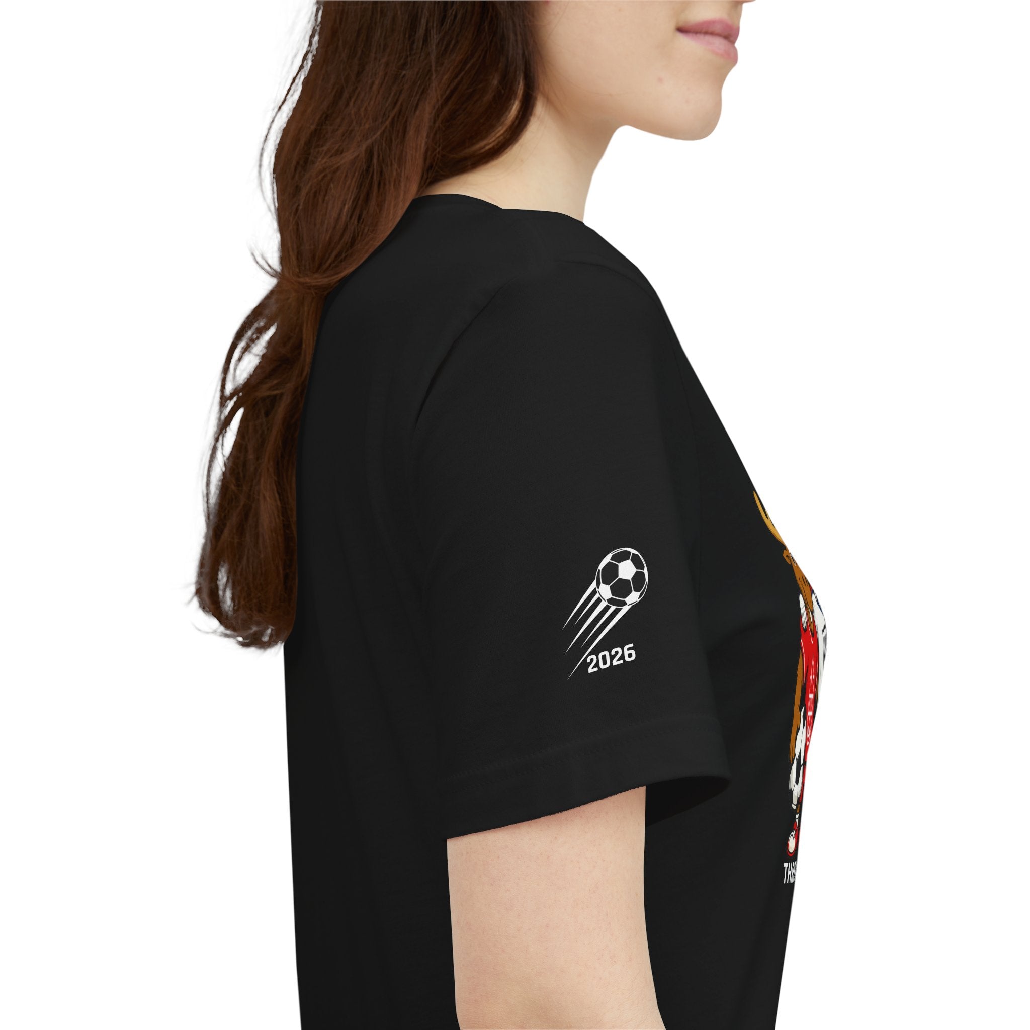 World Cup 2026 Fan Tee — Three Nations, One Dream Soccer Shirt