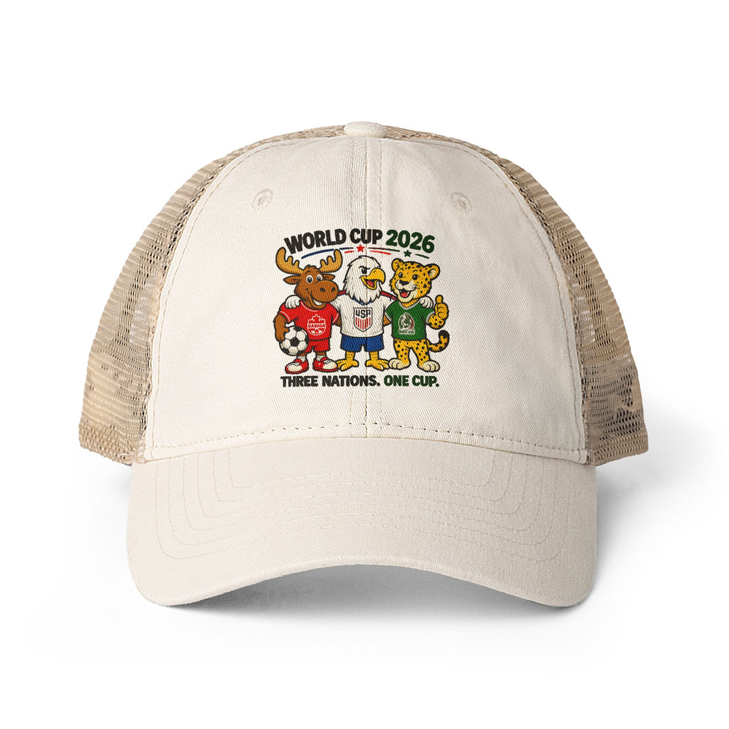 Women's Washed Mesh-Back Cap