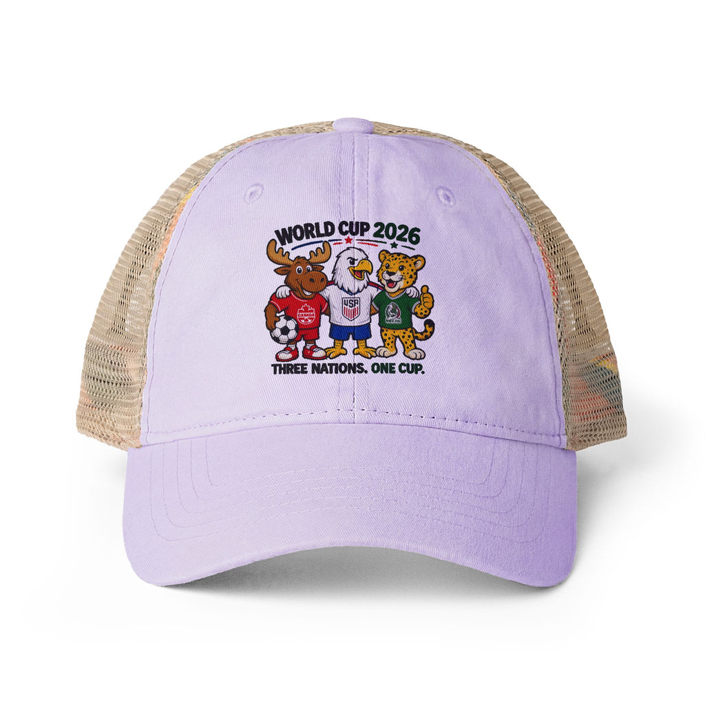 Women's Washed Mesh-Back Cap