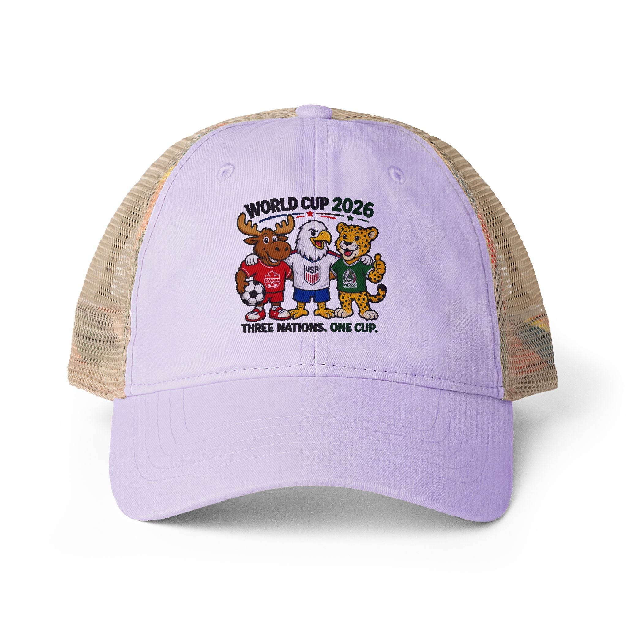 Women's Washed Mesh-Back Cap